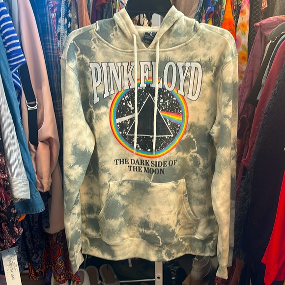Pink Floyd Other - Pink Floyd | NWT Official 50th Anniversary Dark Side Of The Moon Tie Dye Hoodie